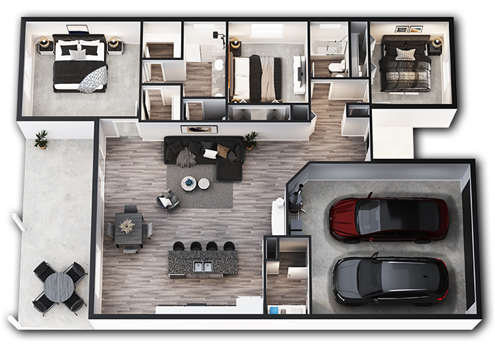 Harbor Island Floor Plan