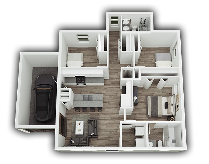 Sabal Palm 1076 Plan