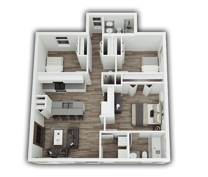 Sabal Palm 1076 Plan
